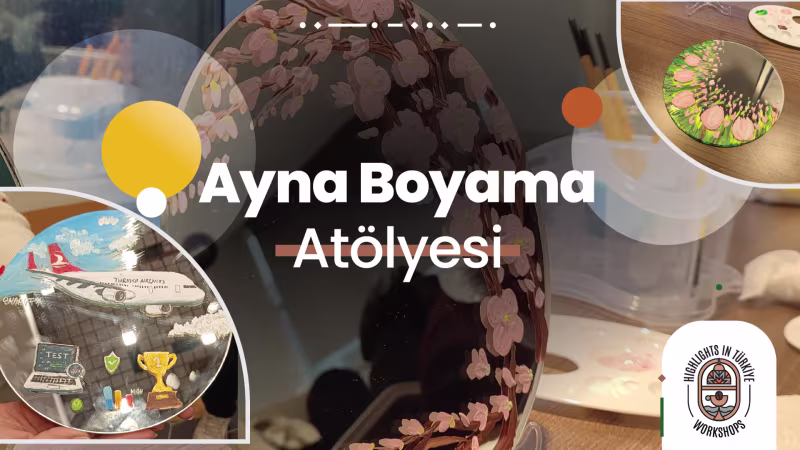 Ayna Boyama Atölyesi etkinliği