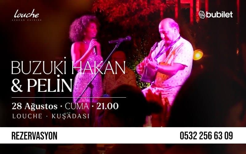 Buzuki Hakan & Pelin – Ege Gecesi etkinlik görseli