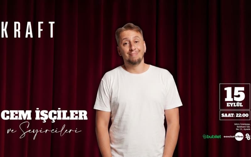Cem İşçiler Stand Up Gösterisi Ayvalık etkinliği